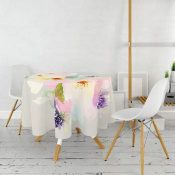 Fata de masa, Pearl Home - Kitchen, 994PRL1126, 100% POLIESTER / , Printare 3d, Multicolor imagine