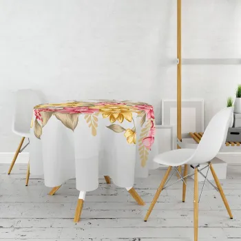 Fata de masa, Pearl Home - Kitchen, 994PRL1127, 100% POLIESTER / , Printare 3d, Multicolor imagine