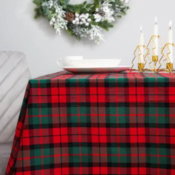 Fata de masa Tartan, Homla, 150x200 cm, bumbac, multicolor imagine