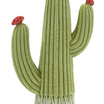 Figurina /sculptura decorativa Cactus, Mauro Ferretti, 13x7x25 cm, polirasina, multicolor imagine