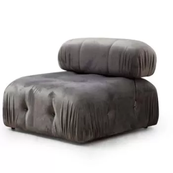 Fotoliu, Artie, 560ARE1417, Lemn de fag / PAL, Gri imagine