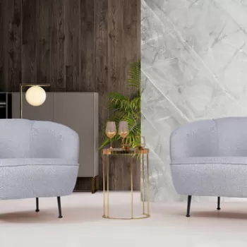 Fotoliu, Artie, 560ARE1719, Lemn de fag / PAL, Gri deschis imagine