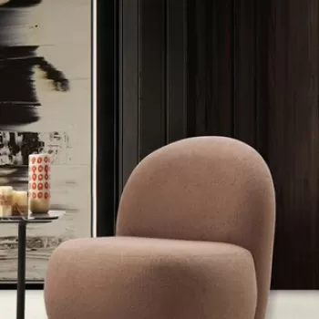 Fotoliu, Artie, 560ARE1737, Lemn de fag / PAL, Cappuccino imagine