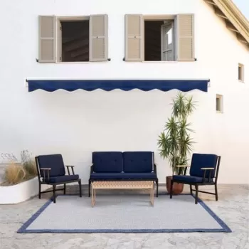 Fotoliu de gradina, Elliott, 600301, Albastru inchis imagine