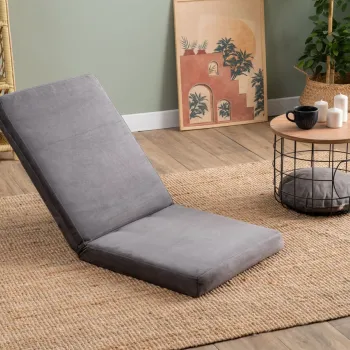 Fotoliu extensibil, Atelier del Sofa, 859FTN2367, Metal, Gri imagine