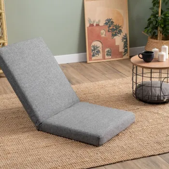 Fotoliu extensibil, Atelier del Sofa, 859FTN2370, Metal, Gri deschis imagine