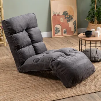 Fotoliu extensibil, Atelier del Sofa, 859FTN2377, Metal, Gri imagine