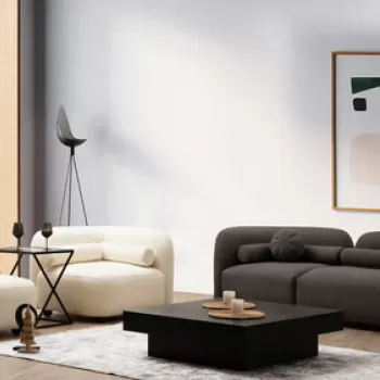 Fotoliu, Hilena, 859FTN2042, Lemn de fag / PAL, Crem imagine