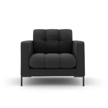 Fotoliu, Mamaia, Micadoni Home, BL, 87x92x75 cm, tesatura tip twill, gri inchis imagine