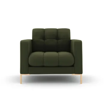 Fotoliu, Mamaia, Micadoni Home, GL, 87x92x75 cm, tesatura tip twill, verde imagine