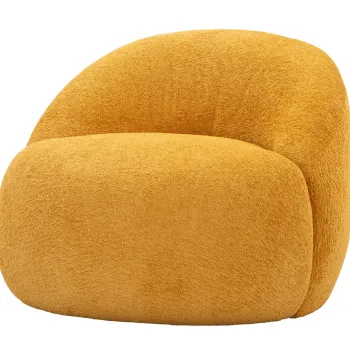 Fotoliu, Mauro Ferretti, Ginevra, 81x78x64 cm, poliester, mustar imagine