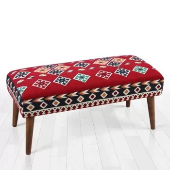 Fotoliu puf, Fluffe, 209FLF1316, 50% bumbac / 50% poliester, Multicolor imagine