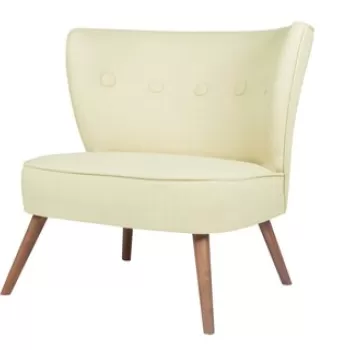 Fotoliu, Zeon, 558ZEN1101, Lemn, Crem imagine