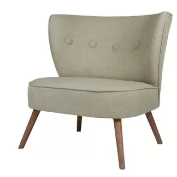 Fotoliu, Zeon, 558ZEN1103, Lemn, Gri imagine