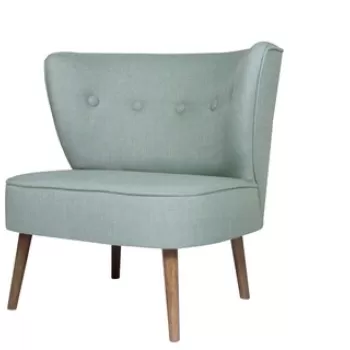 Fotoliu, Zeon, 558ZEN1104, Lemn, Albastru indigo imagine