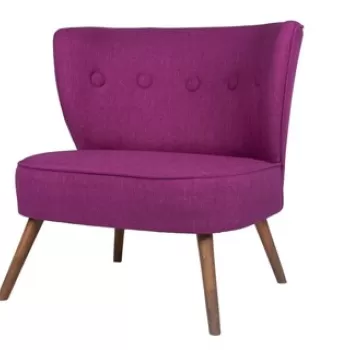 Fotoliu, Zeon, 558ZEN1110, Lemn, Mov imagine