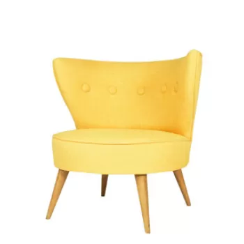 Fotoliu, Zeon, 558ZEN1117, Lemn, Galben imagine