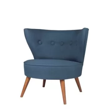 Fotoliu, Zeon, 558ZEN1118, Lemn, Albastru imagine