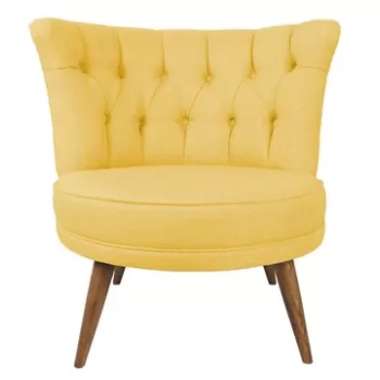 Fotoliu, Zeon, 558ZEN1171, Lemn, Galben imagine