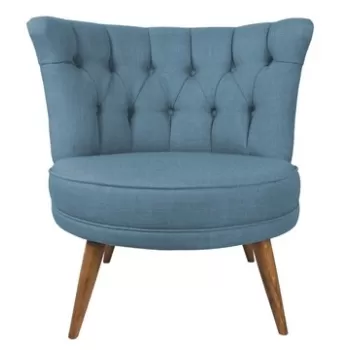 Fotoliu, Zeon, 558ZEN1172, Lemn, Albastru imagine