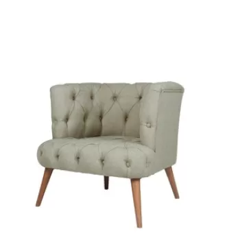 Fotoliu, Zeon, 558ZEN1177, Lemn, Gri imagine