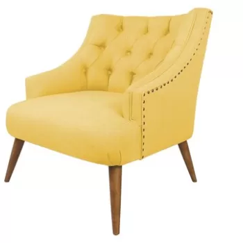 Fotoliu, Zeon, 558ZEN1193, Lemn, Galben imagine