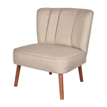 Fotoliu, Zeon, 558ZEN1403, Lemn, Crem imagine