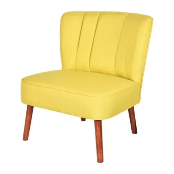 Fotoliu, Zeon, 558ZEN1404, Lemn, Galben imagine