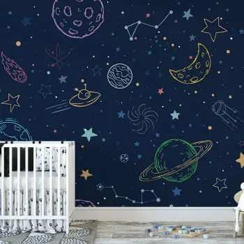 Fototapet din vinil, MDK-00128, Vinil, Dimensiuni: 300 x 270 cm, Multicolor imagine