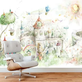 Fototapet din vinil, MDK-00162, Vinil, Dimensiuni: 300 x 270 cm, Multicolor imagine