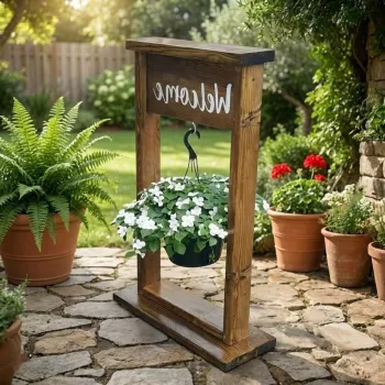 Ghiveci decorativ de gradina, Huhu657, 55x100 cm, Stejar de Aur imagine