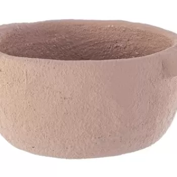 Ghiveci, Ercolano Basin, Bizzotto, 25x20.7x9.5 cm, ciment, roz imagine