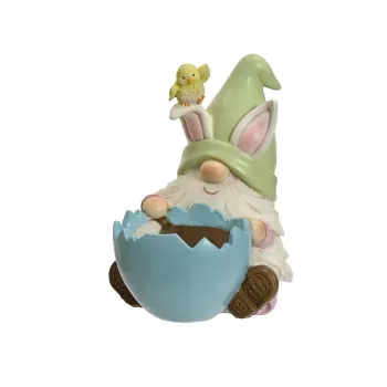 Ghiveci Ghome Chick, Decoris, 14 x 12 x 17.5 cm, polirasina imagine
