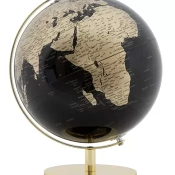 Glob pamantesc decorativ Cale Gold, Mauro Ferretti, O25x34 cm, plastic/fier imagine