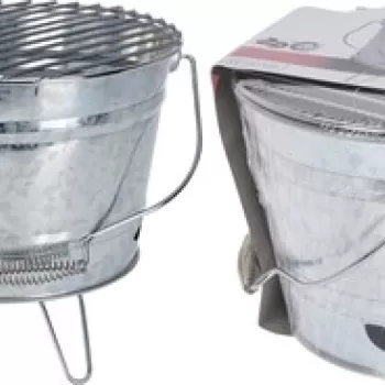 Gratar Bucket, 27x22 cm, zinc imagine