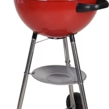 Gratar mobil Spherical, O48 cm, otel inoxidabil, rosu imagine