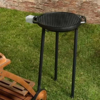 Gratar, Rinng, 446RNG1102, Metal, Negru imagine