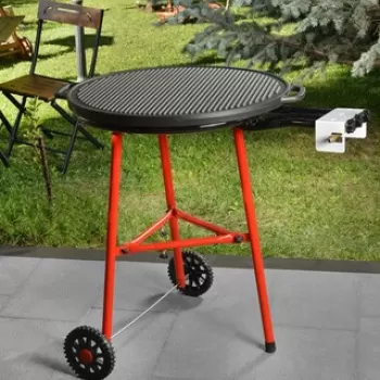 Gratar, Rinng, 446RNG1104, Metal, Negru imagine