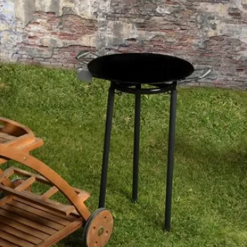 Gratar, Rinng, 446RNG1105, Metal, Negru imagine