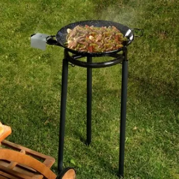 Gratar, Rinng, 446RNG1108, Metal, Negru imagine