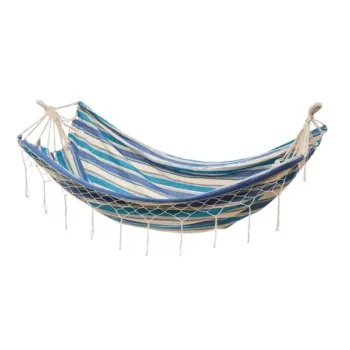 Hamac Blue&white, Heinner, 200x150 cm, policoton, albastru/alb imagine