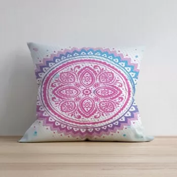 Husa de perna, a1014, 43x43 cm, 50% Bumbac / 50% Poliester, Multicolor imagine