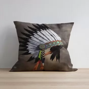 Husa de perna, a1031, 43x43 cm, 50% Bumbac / 50% Poliester, Multicolor imagine