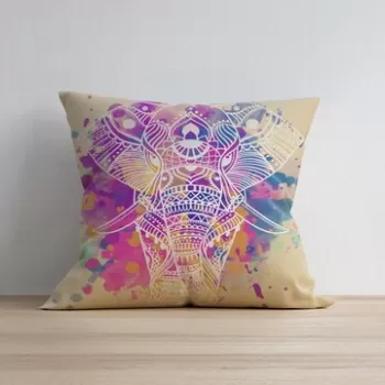 Husa de perna, a1035, 43x43 cm, 50% Bumbac / 50% Poliester, Multicolor imagine