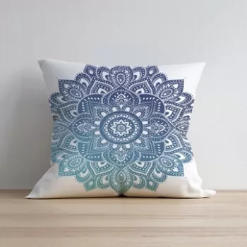 Husa de perna, a1043, 43x43 cm, 50% Bumbac / 50% Poliester, Multicolor imagine