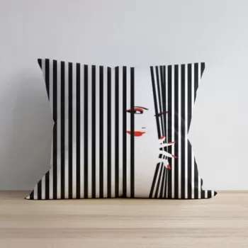 Husa de perna, a1058, 43x43 cm, 50% Bumbac / 50% Poliester, Multicolor imagine