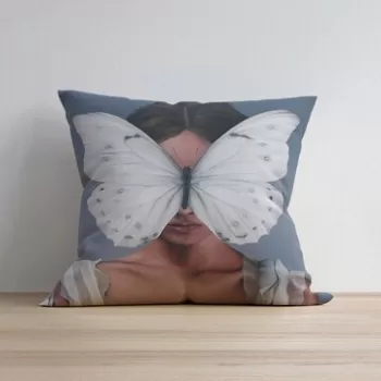 Husa de perna, a1069, 43x43 cm, 50% Bumbac / 50% Poliester, Multicolor imagine