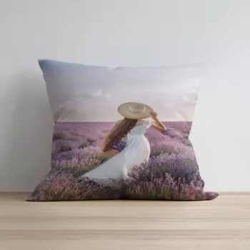 Husa de perna, a1070, 43x43 cm, 50% Bumbac / 50% Poliester, Multicolor imagine