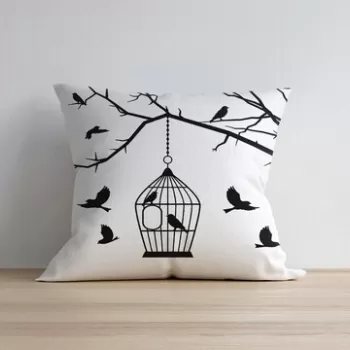 Husa de perna, a1081, 43x43 cm, 50% Bumbac / 50% Poliester, Multicolor imagine