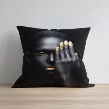 Husa de perna, a1085, 43x43 cm, 50% Bumbac / 50% Poliester, Multicolor imagine